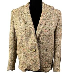 Miss Raleigh Tailleurs Vintage 1940s/1950s British Tweed Blazer Approx 10/12
